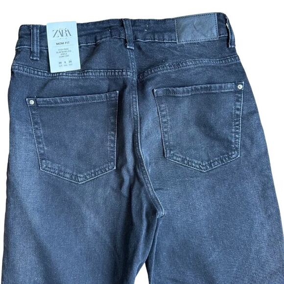 NWT Zara High Rise Slim Mom Leg Ankle Comfort 6/38 - Picture 6 of 7